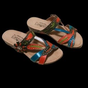Women's 6.5 Spring Step slide on sandal